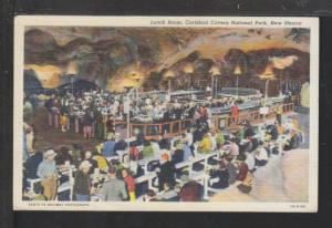 Lunch Room,Carlsbad Cavern,NM Postcard 