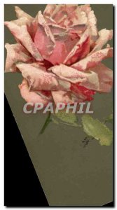 Old Postcard Fantasy Flowers