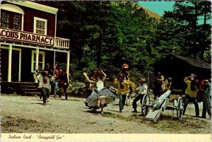 GA, Georgia STONE MOUNTAIN SCENIC RAILROAD  Ringgold Western Show  4X6 Postcard