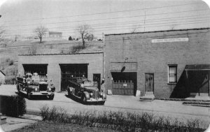 FIRE STATION LYNDORA PENNSYLVANIA DEXTER PRESS POSTCARD (c. 1950s)