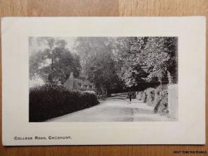 Hertfordshire CHESHUNT COLLEGE ROAD nr Waltham Cross c1912