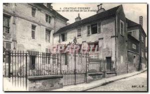 Postcard Old House Chateau Thierry Or is Jean de la Fontaine