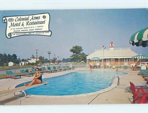 Pre-1980 MOTEL SCENE Penns Grove - Near Vineland & Cherry Hill NJ AD9325