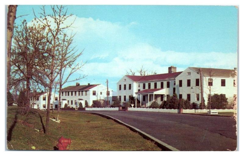 1950s Camp Kilmer, NJ Post Buildings Postcard