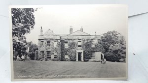 Debdale Hall Recovery Hospital Mansfield Woodhouse Patients in Grounds Postcard