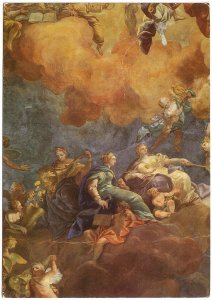 Ceiling Of The Grand Hall, National Library Of Vienna, Daniel Gran, Fresco