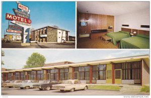 Tourist Motel , MONTREAL , Quebec , Canada , 50-60s