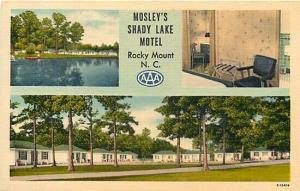 NC, Rocky Mount, North Carolina, Mosley's Shady Lake Motel, Henry H. Aherns