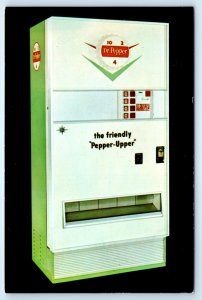Dr Pepper Model CV-250 Four Flavors Choice Vend Vending Machine Postcard