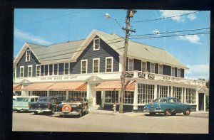 Wolfeboro, New Hampshire/NH Postcard, Black's Gift Shop,Paper Store, 195...
