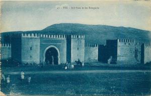 Morocco Fes Fez Bab Ftou et les Remparts