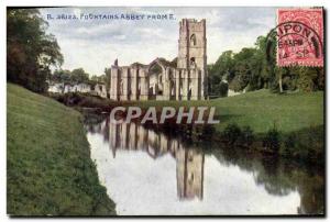 Postcard Old Abbey Foontains Frome