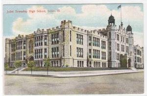 Township High School Joliet Illinois 1910c postcard