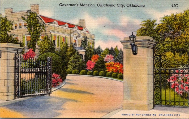 Oklahoma Oklahoma City The Governor's Mansion