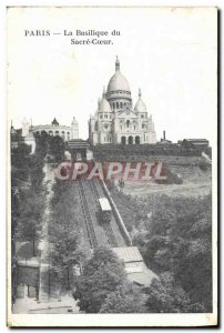 Old Postcard From Paris Basilica Sacre Coeur