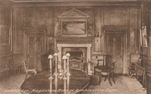 CAMBRIDGE, MAGDALENE COLLEGE, COMBINATION ROOM - Vintage POSTCARD