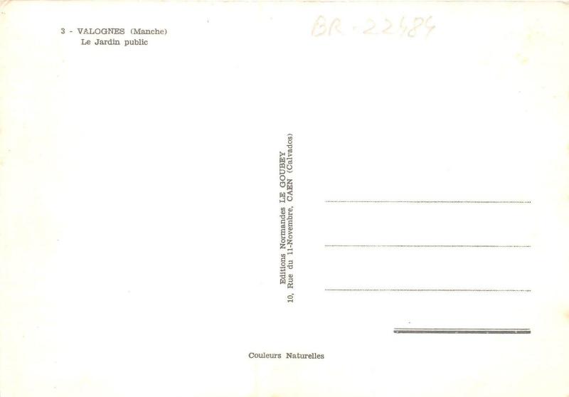 BR22484 Valognes Le Jardin public france