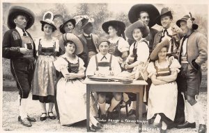 US39 real photo Austria Tirol innsbruck Mayr Blaas traditional costume RARE