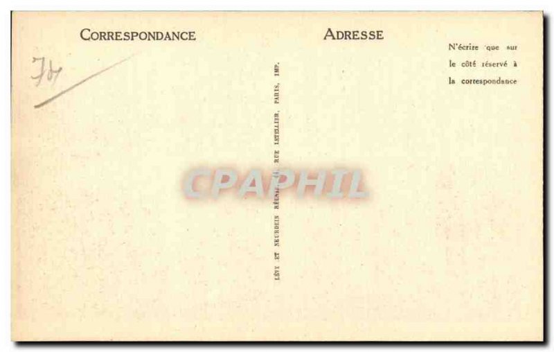 Old Postcard Talloires Hotel Toron chapel of the abbey