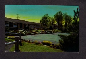 ME Pineland Motel Auburn Maine Postcard