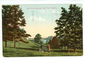 Canada - ON, Toronto. The Picnic Grounds at High Park