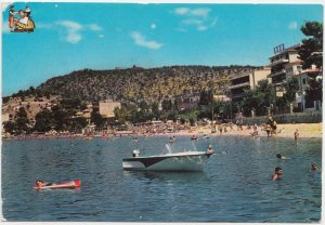 Spain, MALLORCA - PUERTO DE SOLLER, Playa, Beach, used Postcard