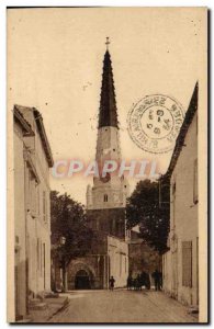 Old Postcard Tower of Ars Re