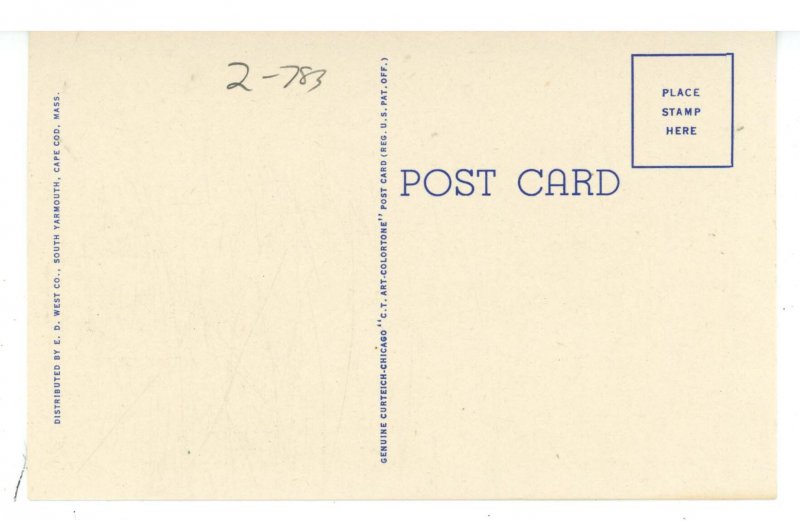 MA - Cape Cod. Beach View from High Bluff