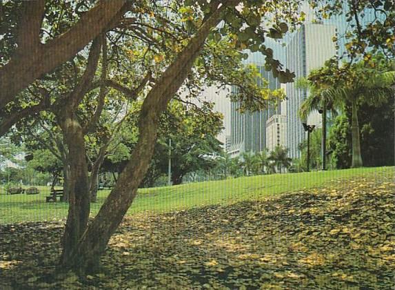 Florida Miami Bayfront Park On Biscayne Boulevard