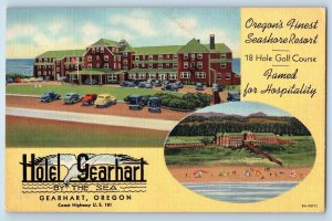 1944 Hotel Gearheart Seashore Resort Golf Course View Gearheart Oregon Postcard