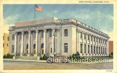 Hamilton, OH USA Post Office Unused 