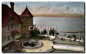 Old Postcard Thonon Les Bains Le Chateau de Sonnaz