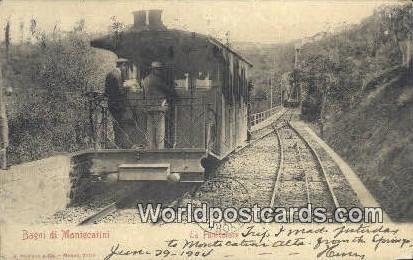 La Funicolare Bagni di Montecatini, Italy 1904 