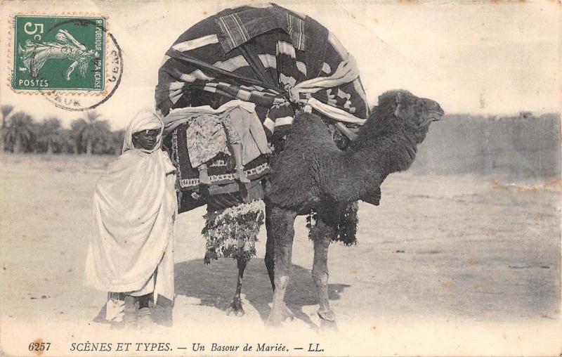 B94968 un basour de mariee camel types folklore costumes africa 1