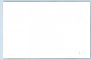 Racine Wisconsin WI Postcard RPPC Photo Country Court House Building c1940's