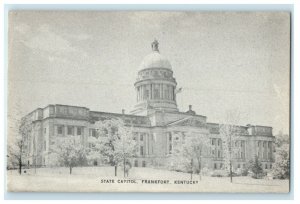 c1940's State Capitol Building Frankfort Kentucky KY Unposted Vintage Postcard 