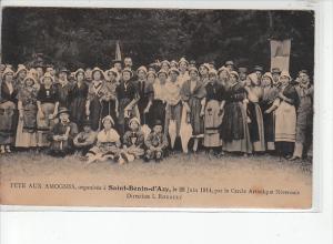 SAINT BENIN D'AZY - Fête aux Amognes Juin 1914 - Cercle Nivernais - très bo...