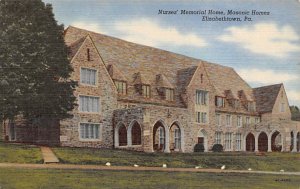 Nurses' Memorial Home, Masonic Homes Elizabethtown, Pennsylvania PA  