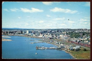 h2343 - PORT ARTHUR Ontario Postcard 1960s Birds Eye View