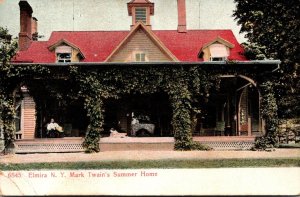 New York Elmira Mark Twain's Ssummer Home 1908
