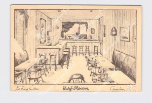 PPC POSTCARD NC NORTH CAROLINA GREENSBORO THE KING COTTON SURF ROOM ADVERTISING 