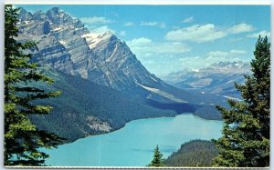 Postcard - Peyto Lake, Canadian Rockies, Banff National Park - Canada