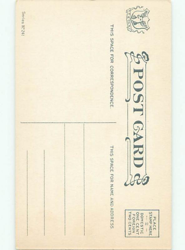 Divided-Back CHILDREN SCENE Great Postcard AA5717