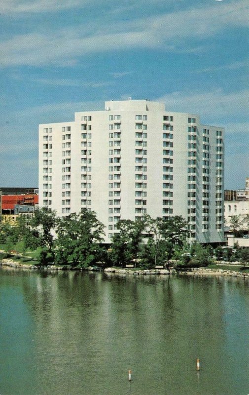 ROCKFORD, Illinois IL   LUTHER CENTER~Senior Apartment Complex VINTAGE  Postcard