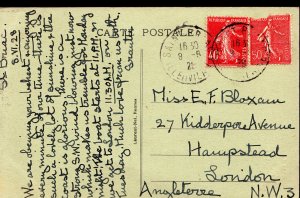 Genealogy Postcard - Family History - Bloxam - Hampstead - London  BS166