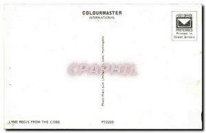 Postcard Old Lyme Regis From the Cobb