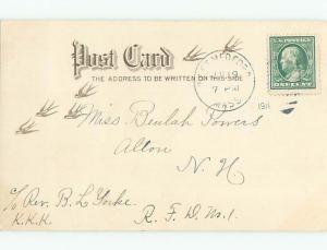 Pre-1907 HUMANIZED BEAR USES FAN TO COOL DOWN k6872