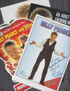 Billy Pearce of New Faces Risque Adult Show 3x Theatre Flyer incl Hand Signed