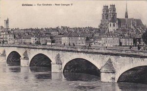 France Orleans Vue generale Pont Georges V