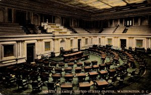 Washington D C The United States Capitol Senate Chamber